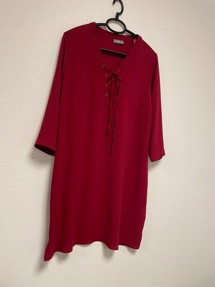 robe bordeau taille 46 - photo numéro 2