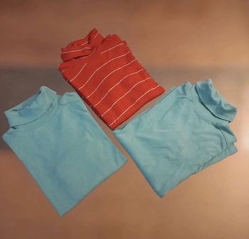 Lot 3 Pull Col roulé 🤍 hiver