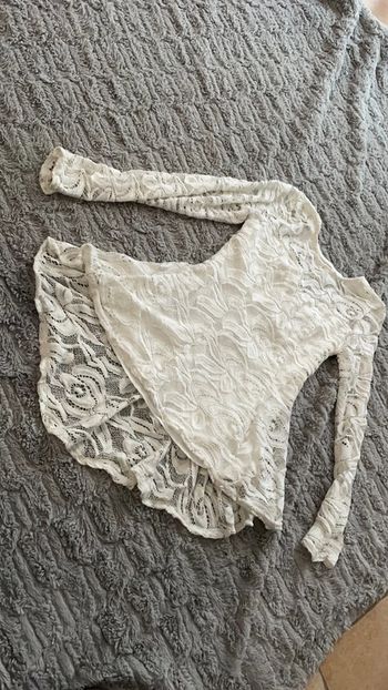 Haut dentelle taille S