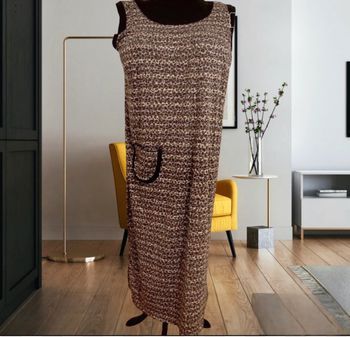 robe d'intérieur motif léopard 🐆 taille 46