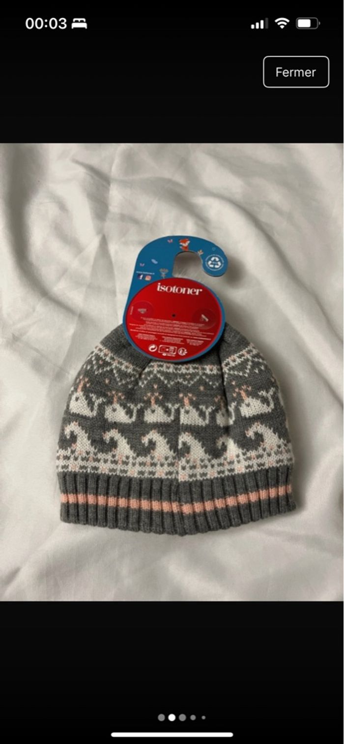 Bonnet ultra chaud hiver isotoner - photo numéro 2