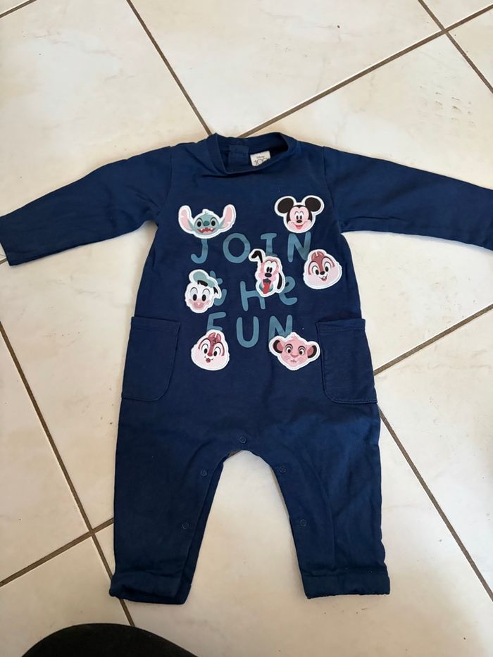 Pyjama Disney bleu marine