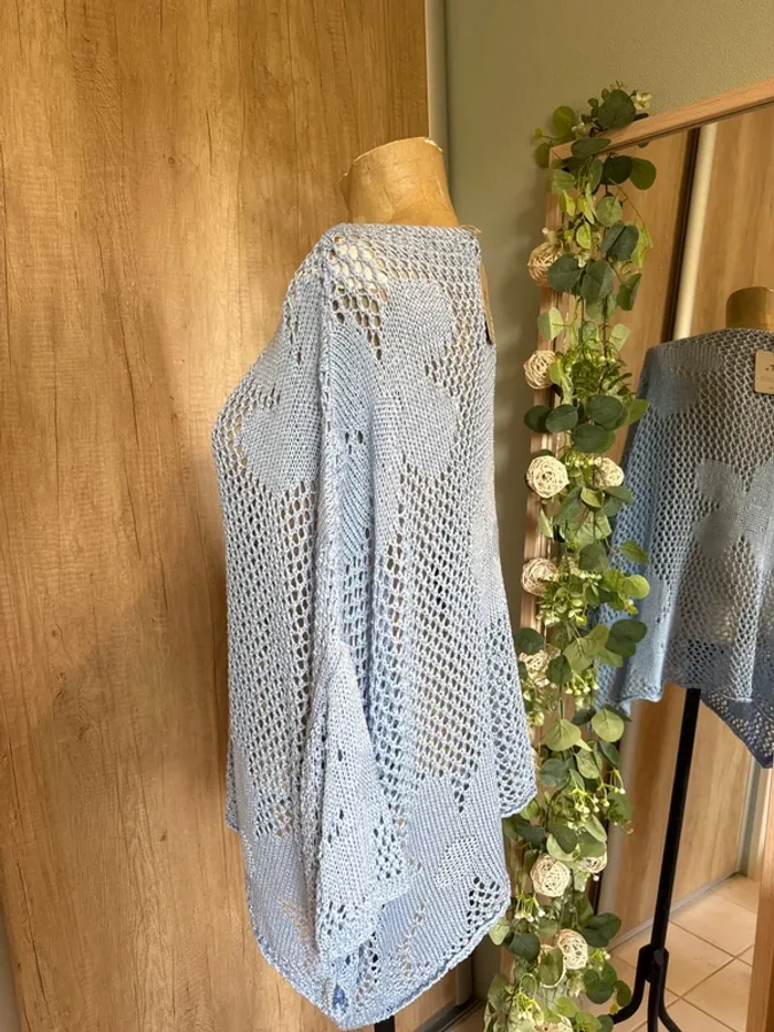Joli pull maille oversize femme - photo numéro 3