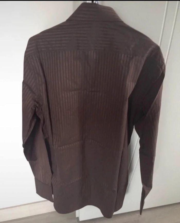 Chemise taille 2 Jules Marron NEUVE - photo numéro 3