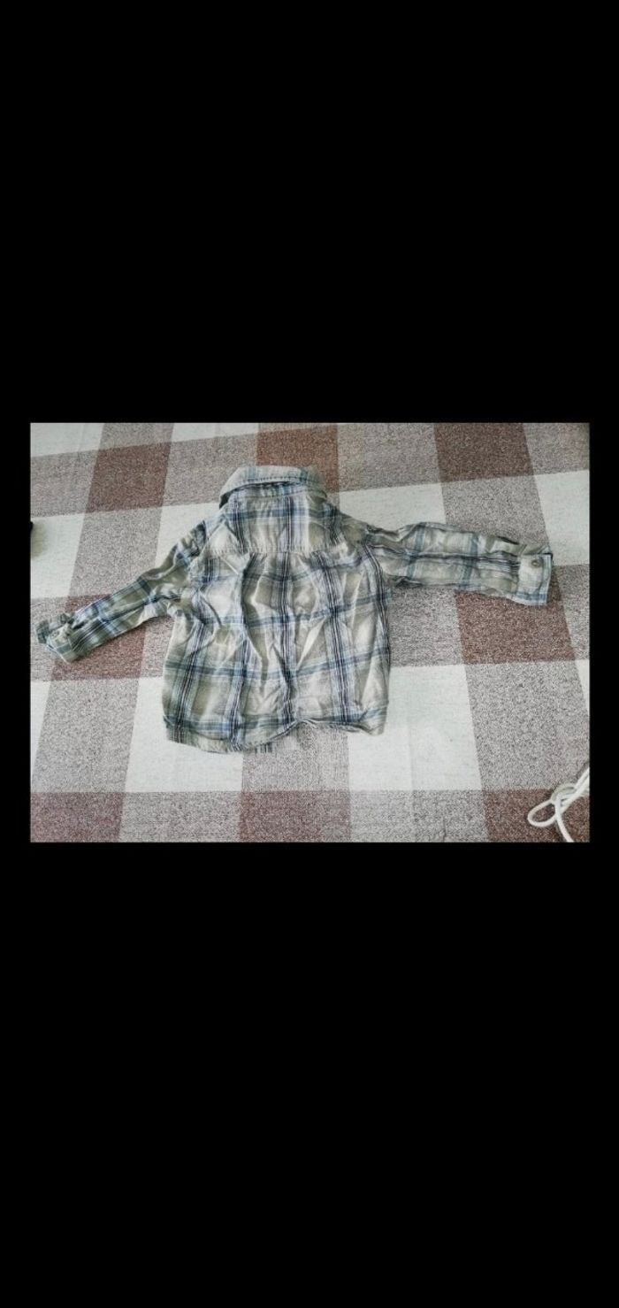 Chemise 12 mois manches longues obaïbi - photo numéro 3