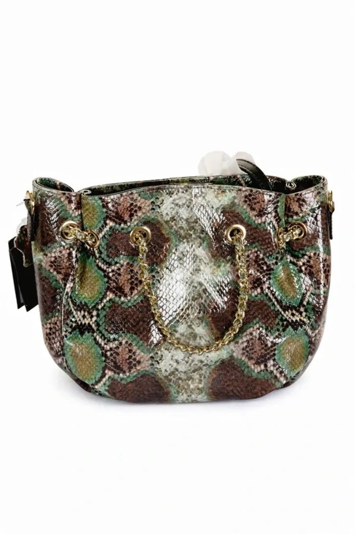 Sac KAZAR cuir premium effet python – Neuf avec étiquette + housse Neuf avec étiquette·Kazar - photo numéro 2