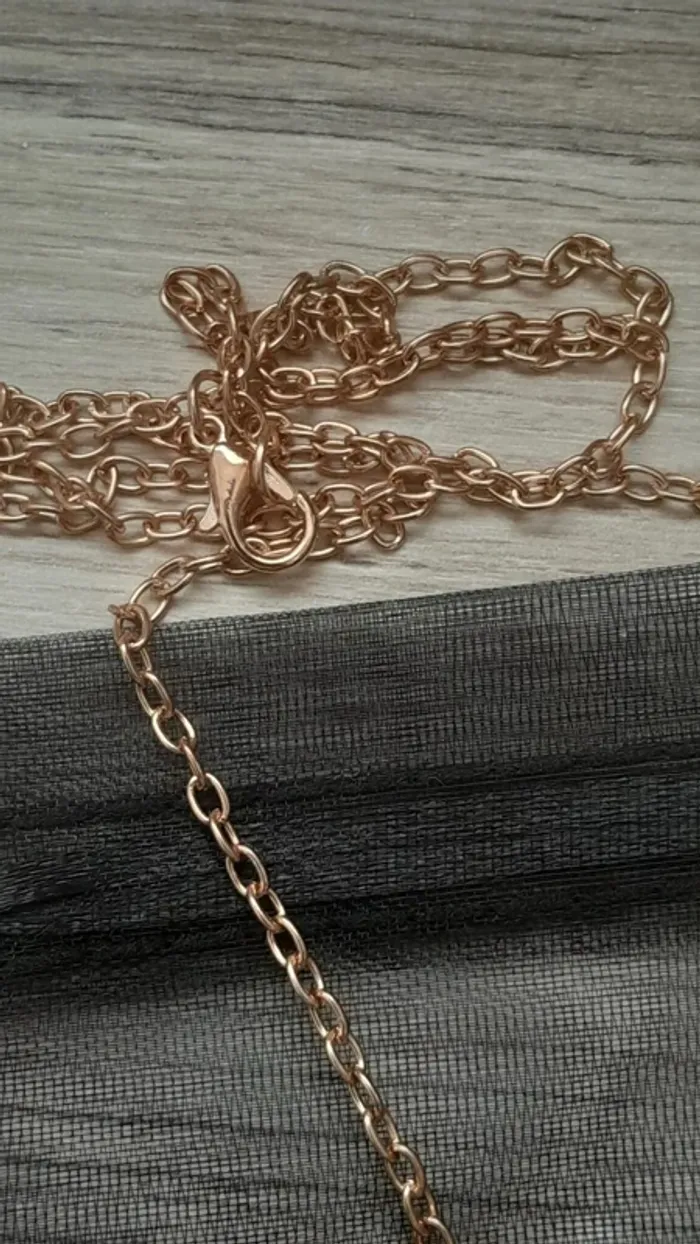 Collier pendentif fleur, Hermione, doré, Harry Potter - photo numéro 4