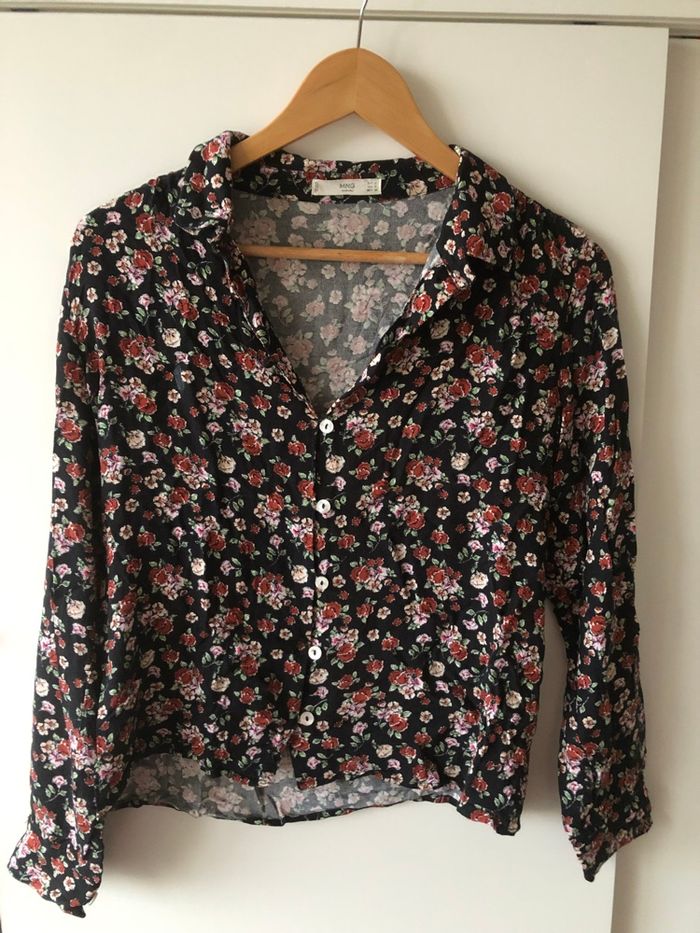 Chemise à fleurs femme taille 36