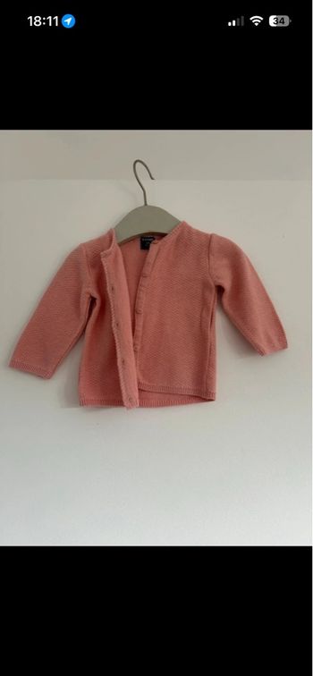 Gilet fin bébé 