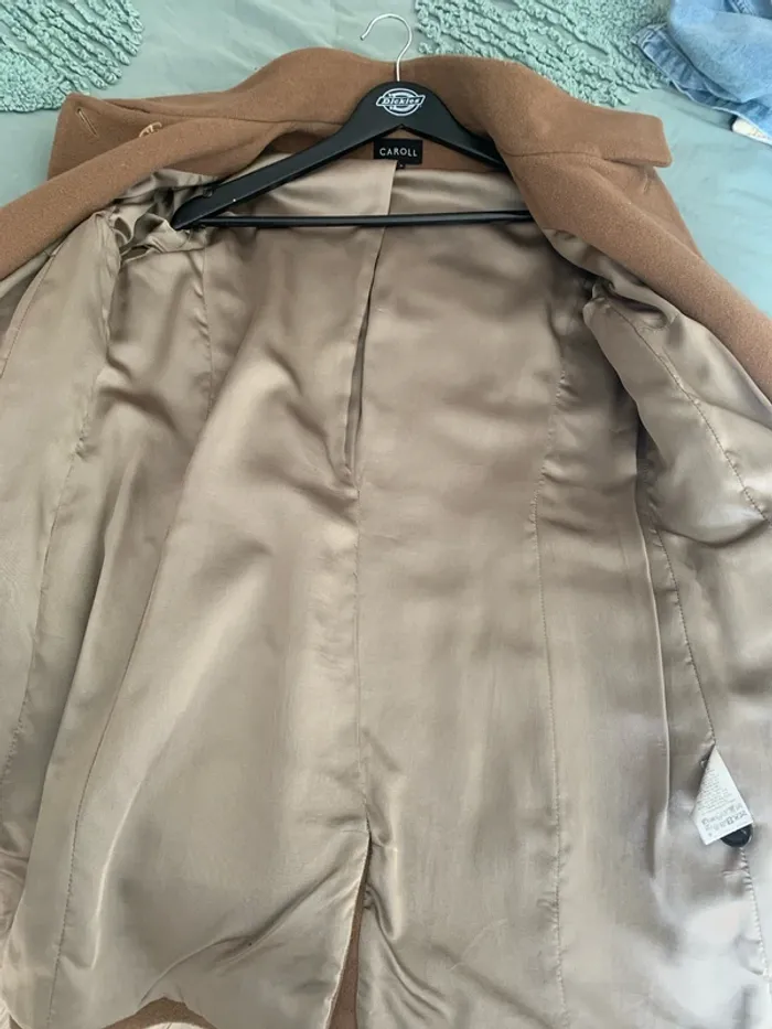 Manteau Caroll laine - photo numéro 5