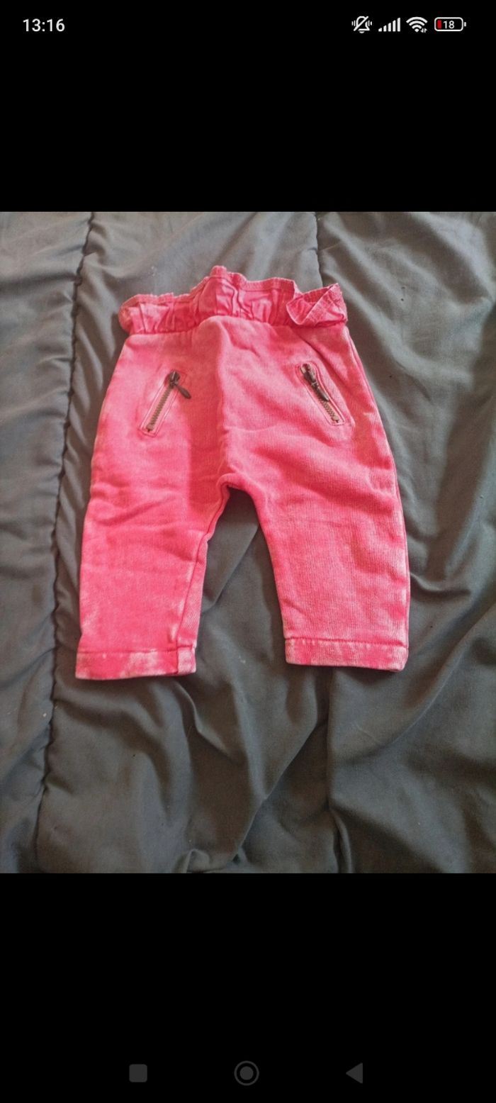 Pantalon bébé fille taille 3 mois