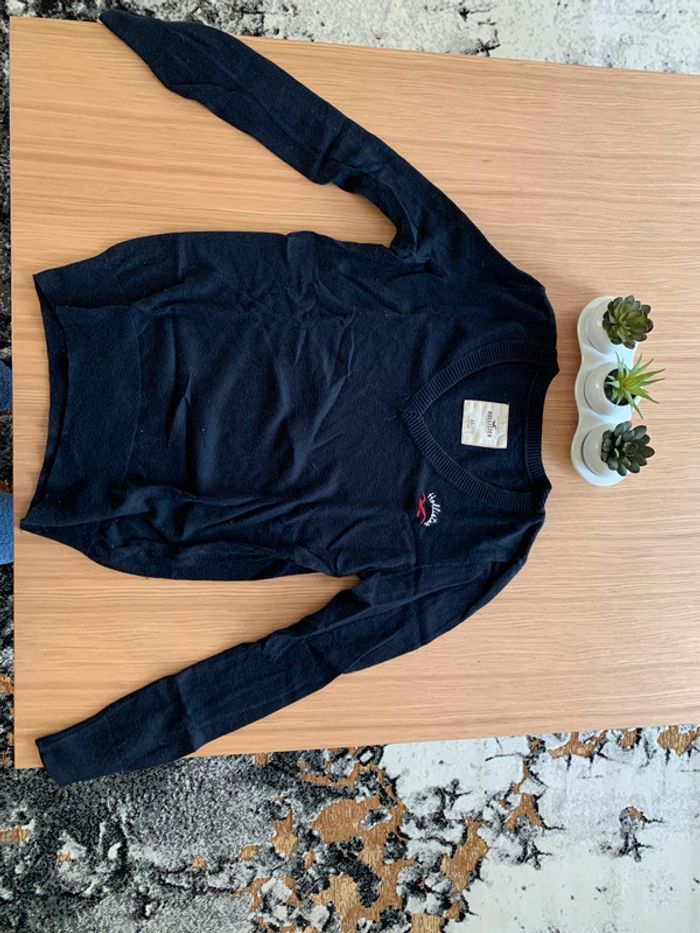 Pull col V hollister - photo numéro 2