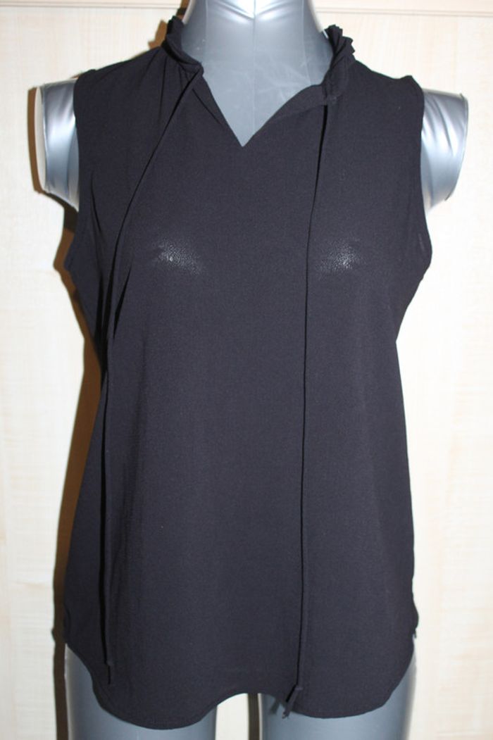 blouse manche courte noir taille 36