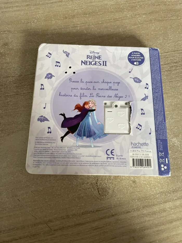 Livre histoire à écouter « La reine des neiges » - photo numéro 2