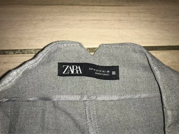 Pantalon zara gris M - photo numéro 5
