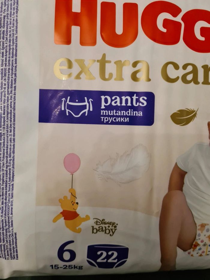 1 sachet couches culotte  taille 6 huggies - photo numéro 2