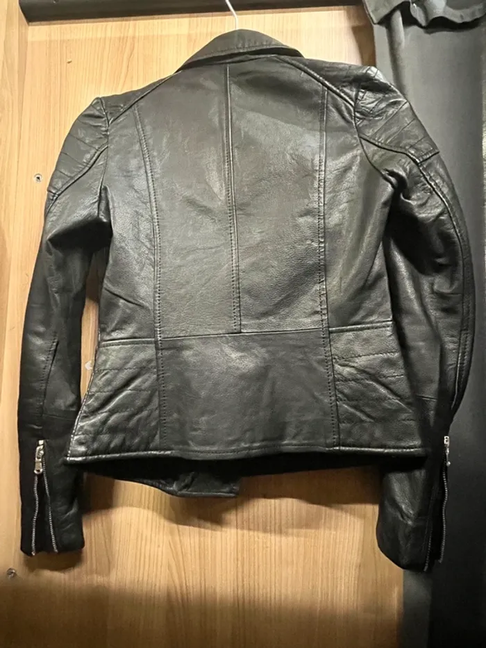 Perfecto cuir véritable Barneys - photo numéro 2