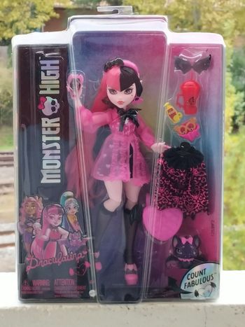 Poupée Draculaura et son animal de compagnie Monster high