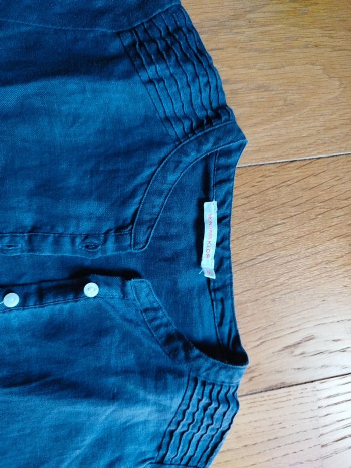 Robe courte en lin - photo numéro 3