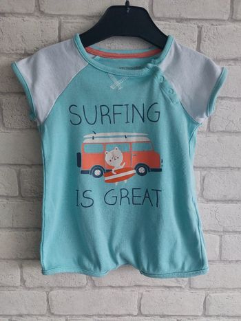 Barboteuse Vertbaudet taille 12 mois (74 cm)