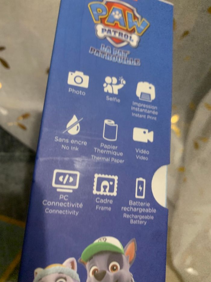 Appareil photo instantané pat patrouille - photo numéro 6