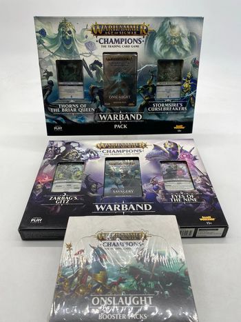 Warhammer age of sigmar champions packs