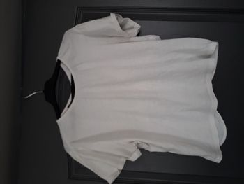 Tee-shirt blanc cassé 14 ans/34/XS - Kiabi