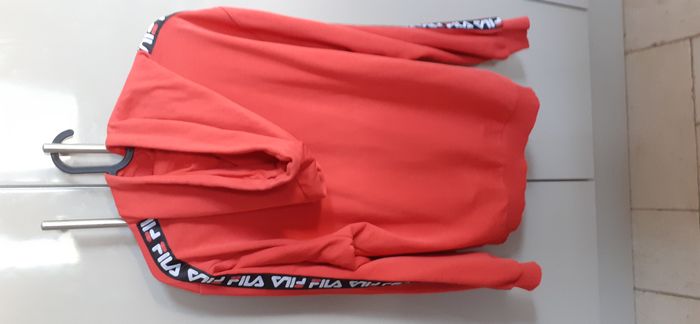 Sweat à capuche homme "Fila" taille S - photo numéro 2