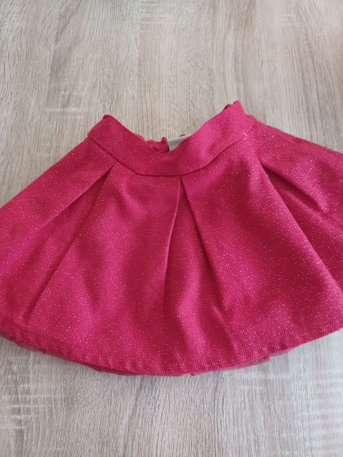 Jupe 3/4 ans brillante