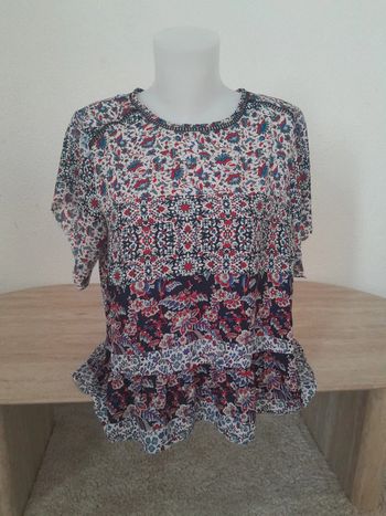Blouse manches courtes 💫 Camaïeu 💫Taille 40