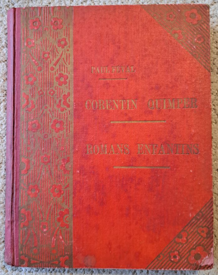 📚 Livre ancien : Corentin Quimper, romans enfantins, de Paul Féval de 1927