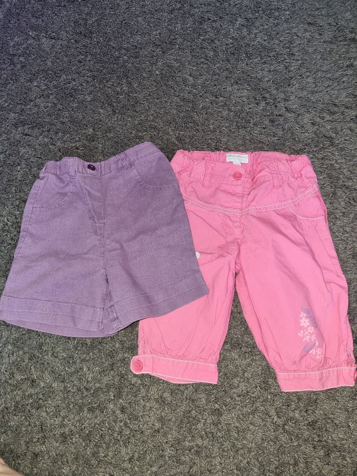 Lot de short /bermuda 18 mois Okaidi