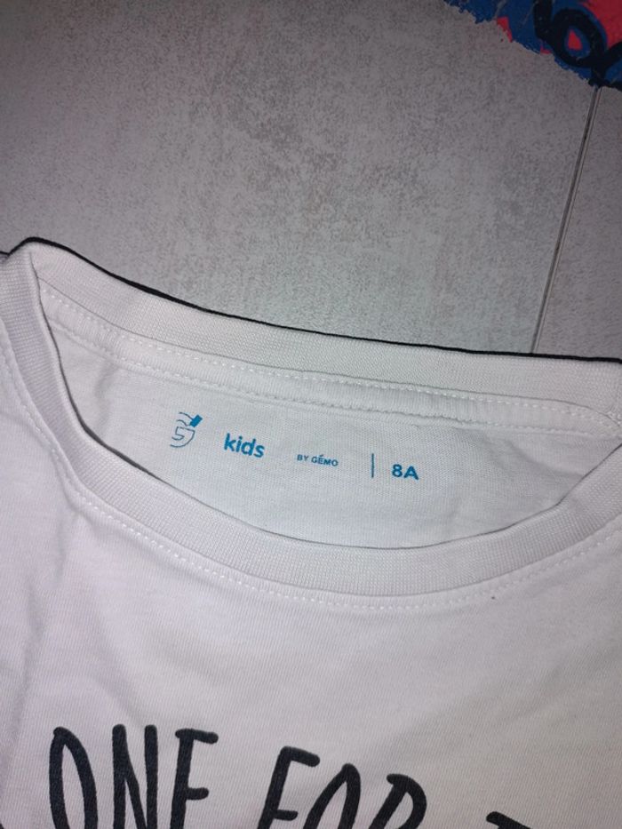 Tee shirt manches longues Gémo 8 ans - photo numéro 2