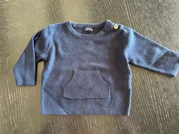 Petit pull bleu marine Kiabi - 9 mois