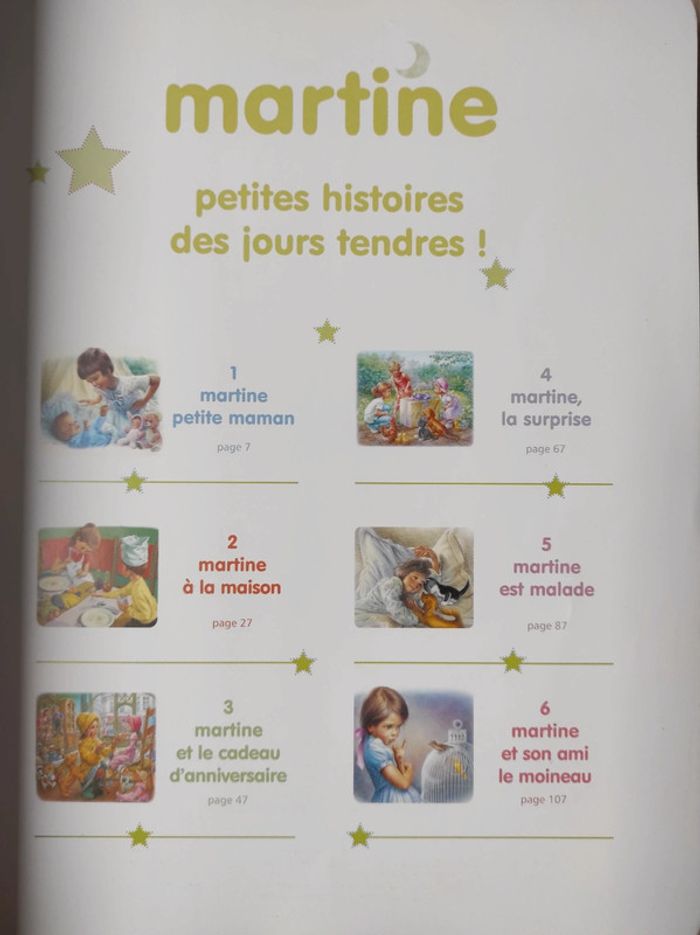 Livre Martine petites histoires des jours tendres - photo numéro 3