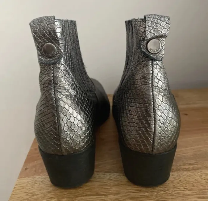 Bottines argenté - photo numéro 2