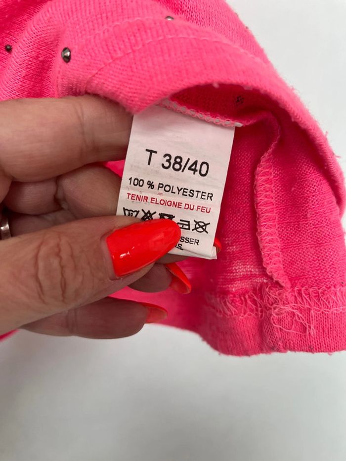 T-shirt imprimé taille 38 - photo numéro 5