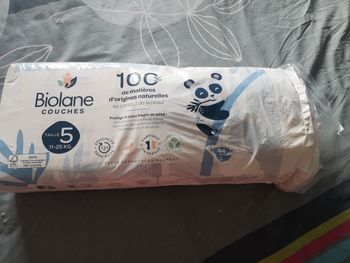 Couches biolane taille 5