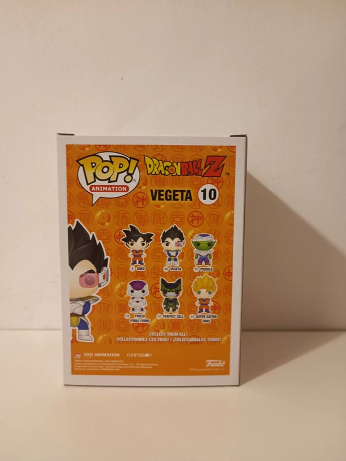 Funko pop : DBZ 10 - Vegeta - photo numéro 3