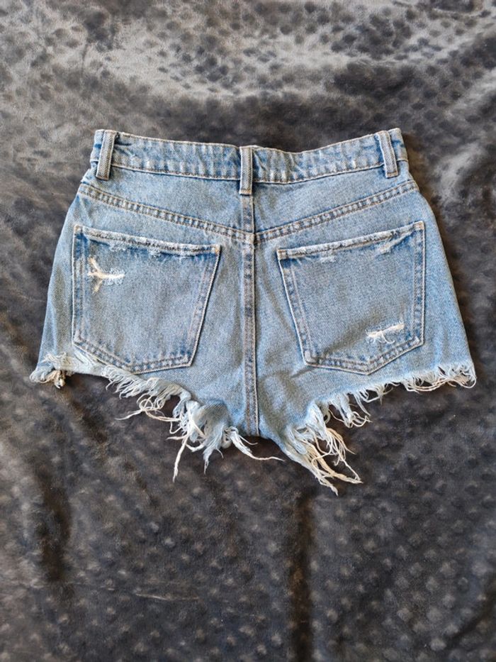 Lot de 2 shorts en jeans - photo numéro 4