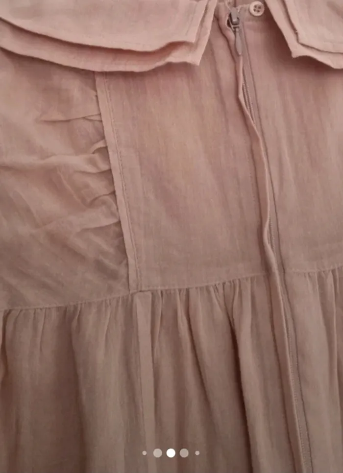 Robe rose nude bustier comptoir des cotonniers 34 - photo numéro 8