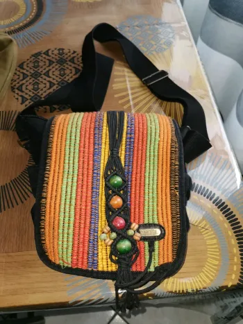 Sac bohème hippie coloré