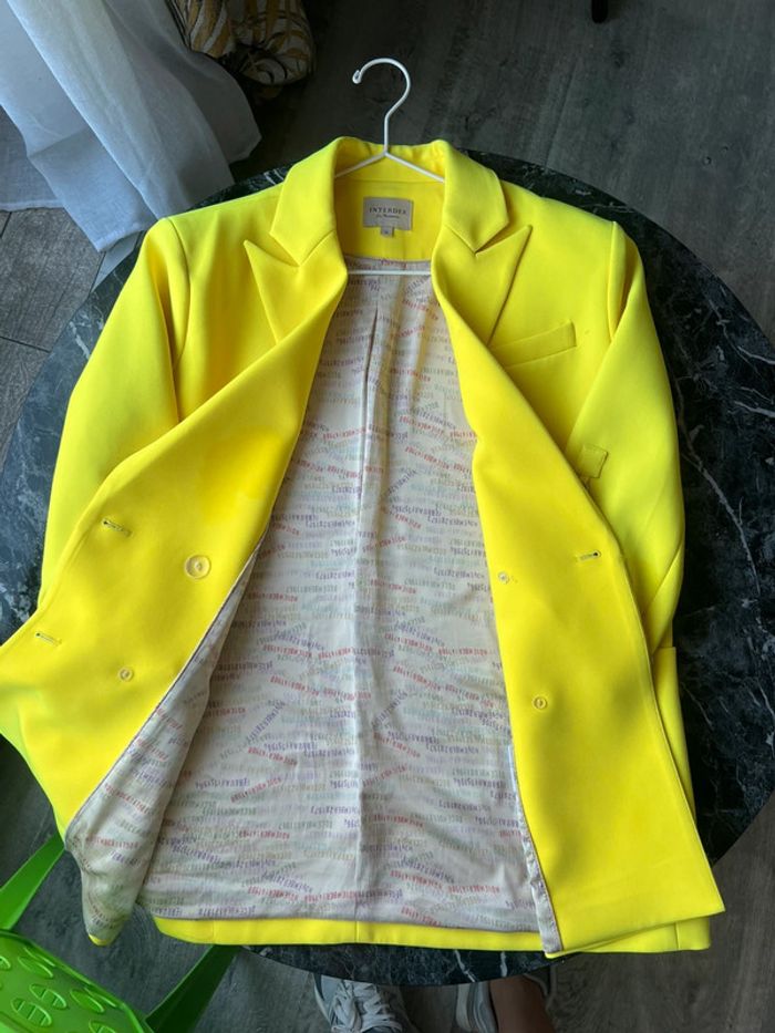 Blazer jaune flashy Interdee - photo numéro 6