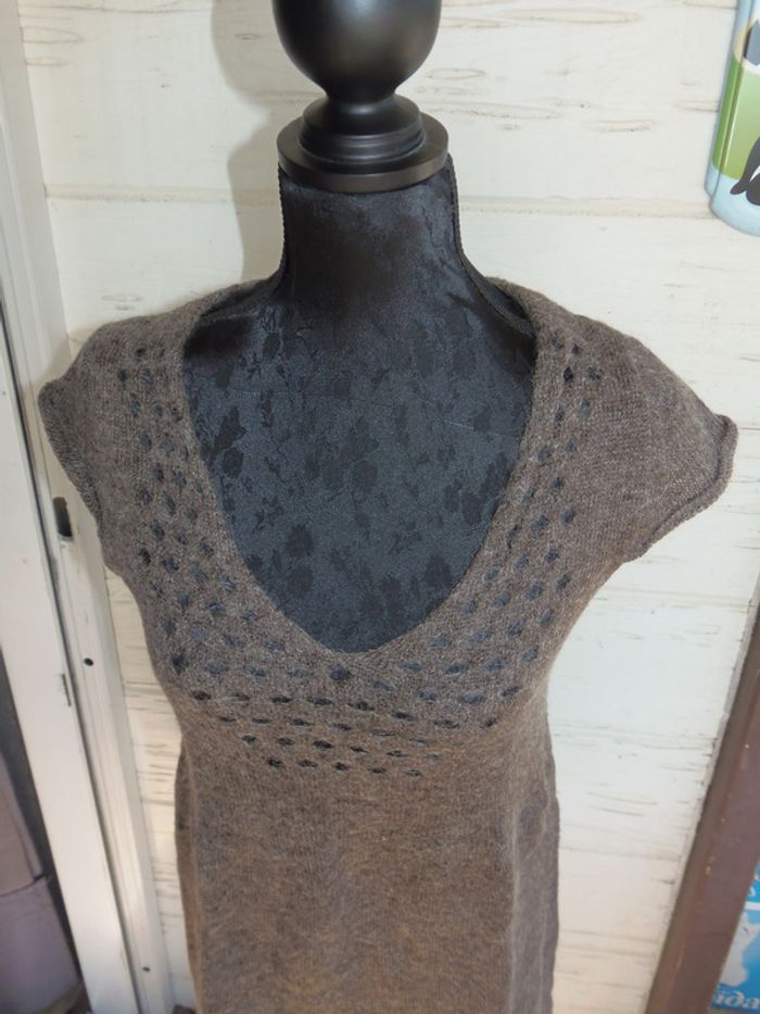 Pull marron clair - photo numéro 3