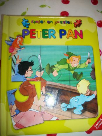 Livre puzzle peter pan