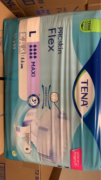 Tena ProSkin Flex Maxi L – 22 couches – Neuf sous blister