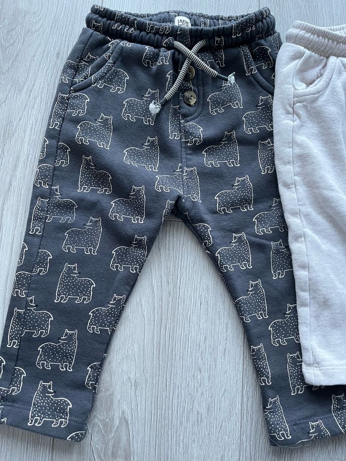 Lot de 2 jogging bébé taille 2 ans - photo numéro 3