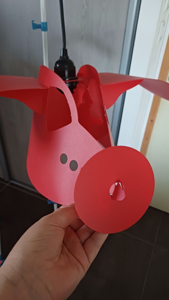 Lampe suspension enfants avion - photo numéro 8