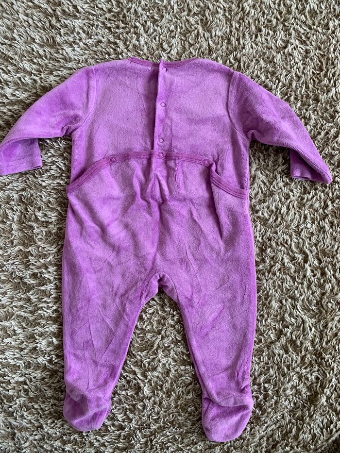 Pyjama velours - Grain de blé - 3 mois - photo numéro 3