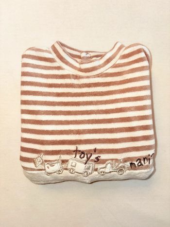 Pyjama velours 6 mois